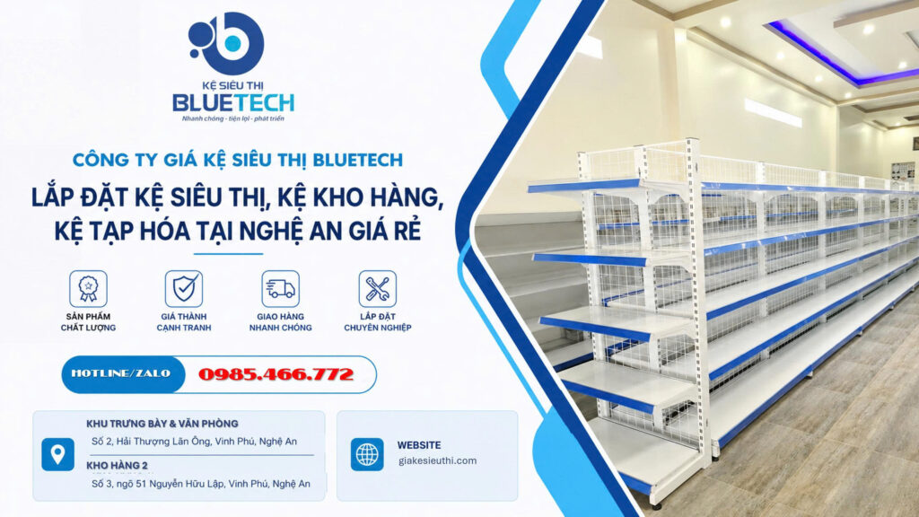 giá kệ nghệ an thanh hóa hà tĩnh bluetech